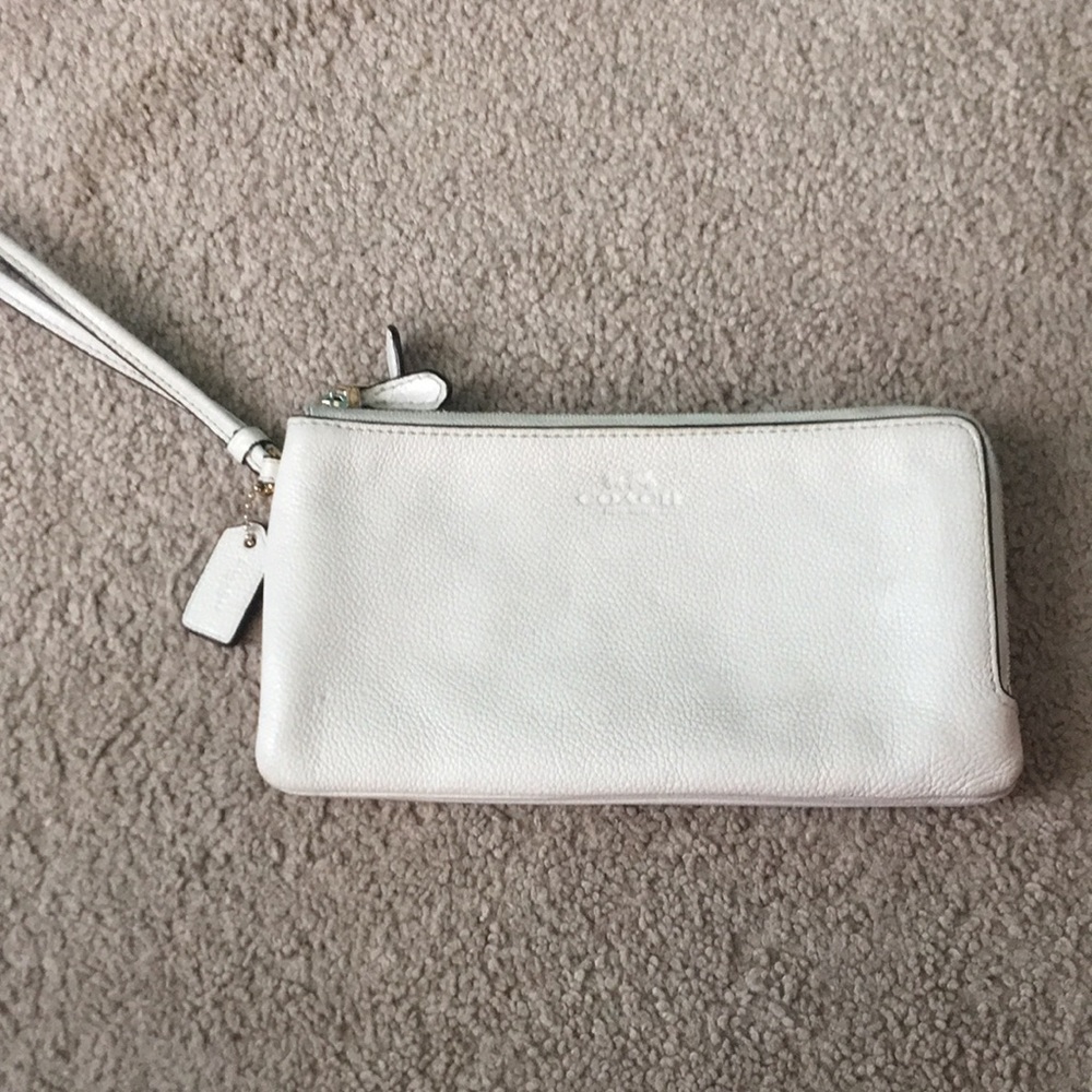 White Coach Wristlet